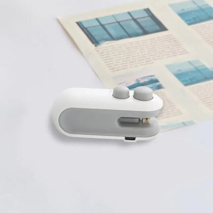 Mini Handheld Food Heat Sealer USB Rechargeable